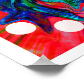 Spirituosen der Inspirationskunst Poster (Ecke)