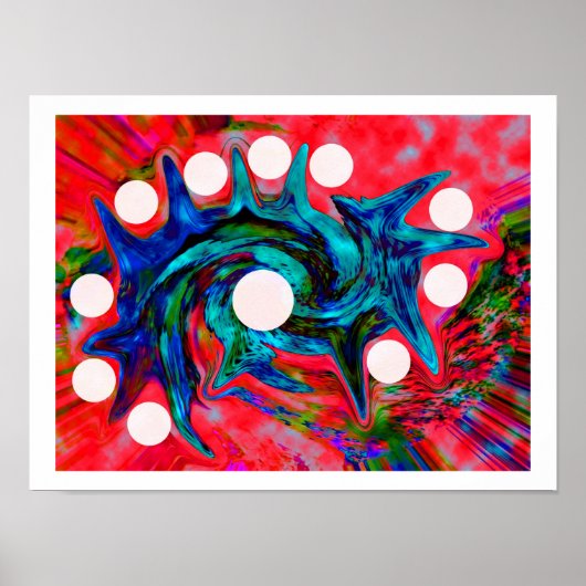 Spirituosen der Inspirationskunst Poster (Vorne)