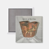 Spirituosen der Zange Magnet (Vorderseite/Rückseite)