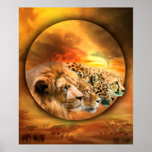 Spirituosen des Savannah Fine Art Poster/Print Poster