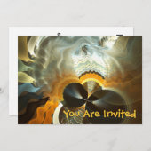 Spirituosen Einladung (Vorne/Hinten)