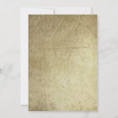 Spirituosen Erwachsenes Halloween-Party Einladung (Rückseite)