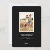 Spirituosen Glanz Angesagte Weihnachtsfotokarte Feiertagskarte (Rückseite)