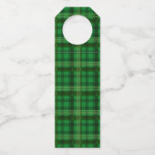 Spirituosen Gläsernes Weihnachtsweingetränk Flaschenanhänger (Rückseite)