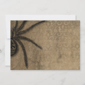 Spirituosen Halloween-Party Einladung (Rückseite)