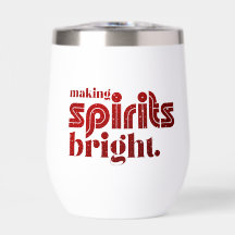 Spirituosen hell machen - Weihnachts Retro