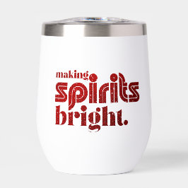 Spirituosen hell machen - Weihnachts Retro