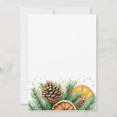 Spirituosen helle Feier Einladung (Rückseite)