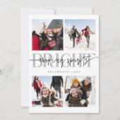 Spirituosen helle weiße Weihnachten Multi-Foto (Vorderseite)