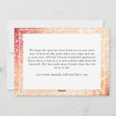 Spirituosen hellen Foto Weihnachten (Rückseite)