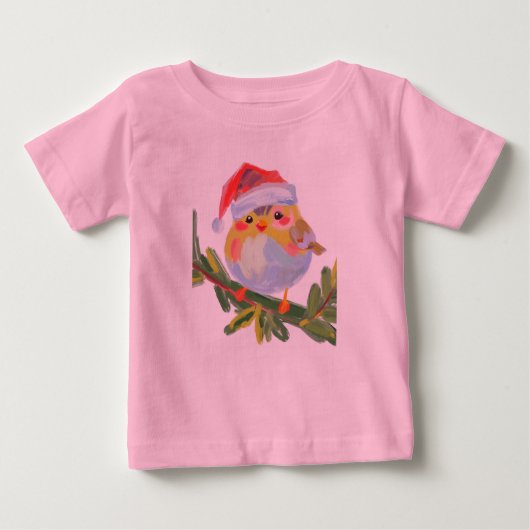 Spirituosen heller Vogel machen Baby T-shirt (Vorderseite)