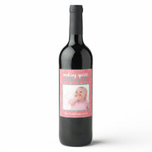 Spirituosen helles Retro Pink Baby Foto