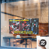 Spirituosen im Liquor-Store Weinfront Fensteraufkleber (Café-Fenster)