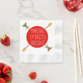 Spirituosen machen Heller Cocktail Napkins Serviette