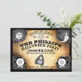 Spirituosen-Party im Geist Einladung (Stehend Vorderseite)