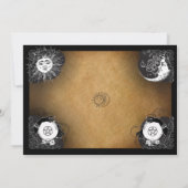 Spirituosen-Party im Geist Einladung (Rückseite)