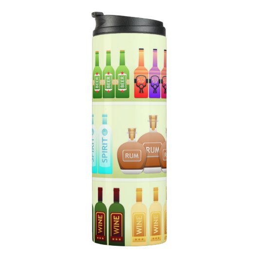 Spirituosen Thermosbecher (Nach rechts gedreht)