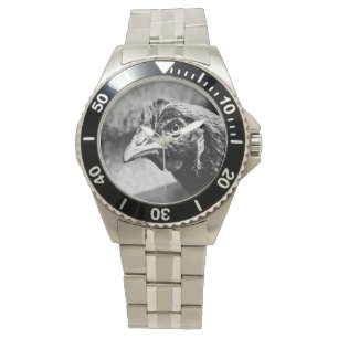 Spirituosen und Hühner Armbanduhr