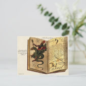 Spirituosenbuch Postkarte (Stehend Vorderseite)