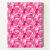 SpirituosenNotebook, Musical Notes, Piano, Violin Notizblock (Rückseite)