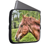 Spirituosenpferd Laptopschutzhülle (Vorne Rechts)