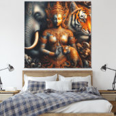 Spirituosentiger Leinwanddruck (Insitu (Schlafzimmer))