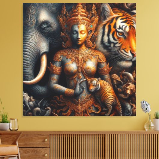 Spirituosentiger Leinwanddruck (Insitu (Wohnzimmer))