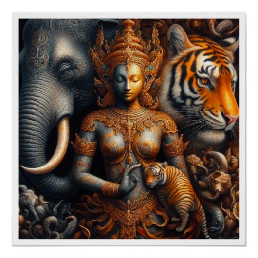 Spirituosentiger Poster (Vorderseite)