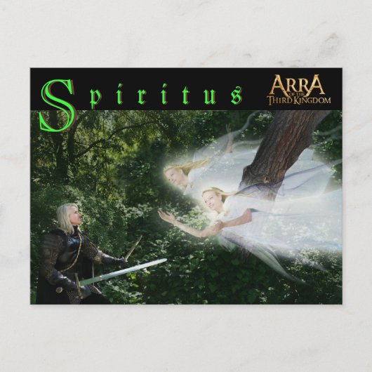 Spiritus Postkarte (Vorderseite)