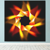 Spiro 1 Stretched Canvas Print Leinwanddruck (Insitu (Holzboden))