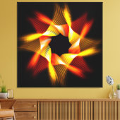 Spiro 1 Stretched Canvas Print Leinwanddruck (Insitu (Wohnzimmer))