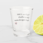 Spiro wartet schnapsglas (Rückseite)