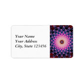 Spirograph Adressaufkleber (Vorne)