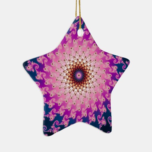 Spirograph Keramik Ornament (Rechts)