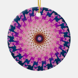 Spirograph Keramik Ornament