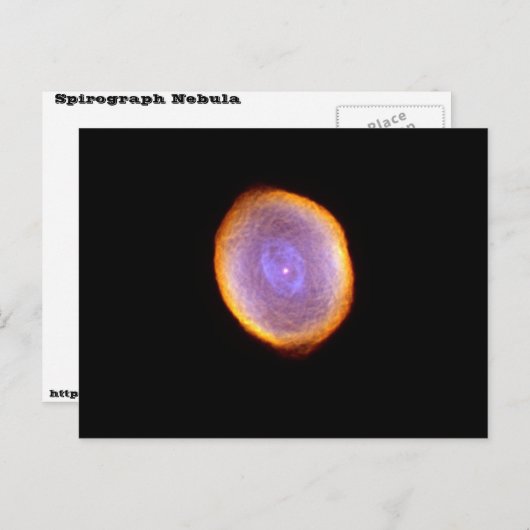 Spirograph Nebula Postkarte (Vorne/Hinten)
