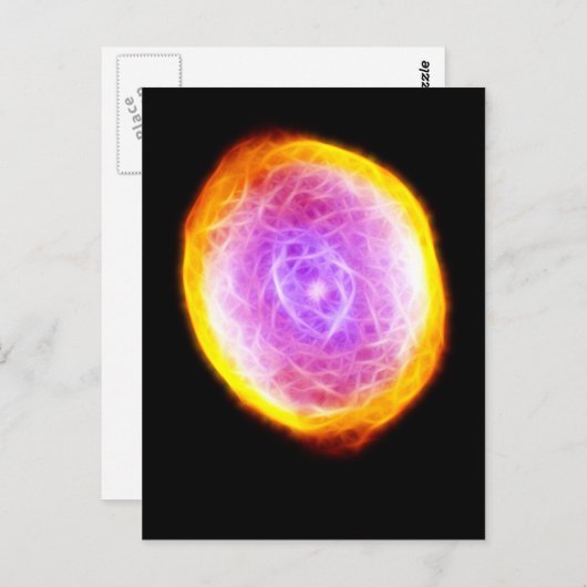 Spirograph Nebula Postkarte (Vorne/Hinten)