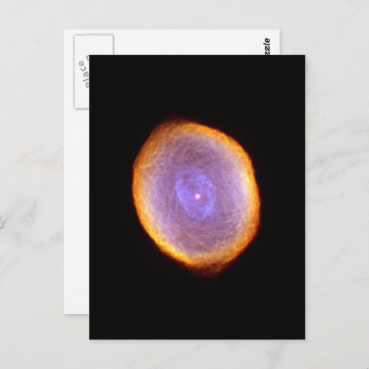 Spirograph Nebula Space Postkarte (Vorne/Hinten)