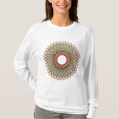 Spirograph Pride Pattern: Pan T-Shirt (Vorderseite)