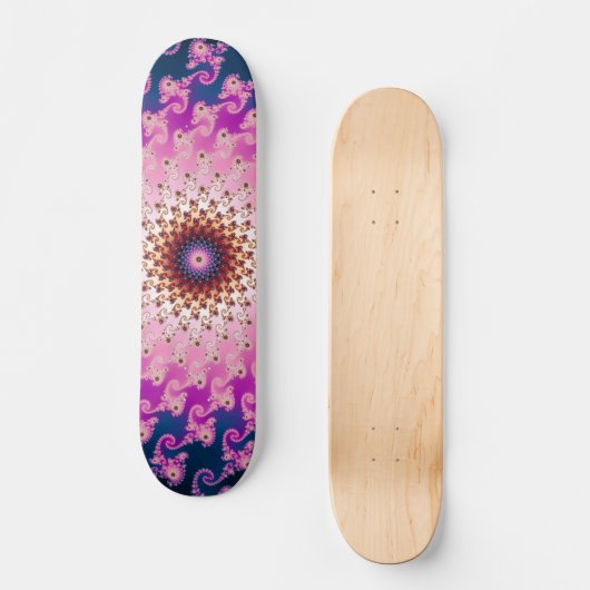 Spirograph Skateboard (Vorderseite)