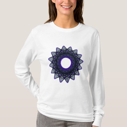 Spirograph-Stolz-Muster: As T-Shirt (Vorderseite)
