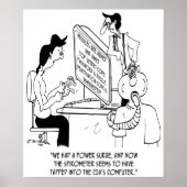 Spirometer Cartoon 7314 Poster (Vorne)