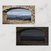 Spis Schloss-größtes Schloss von Visitenkarte (Vorne/Hinten)