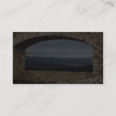 Spis Schloss-größtes Schloss von Visitenkarte (Rückseite)