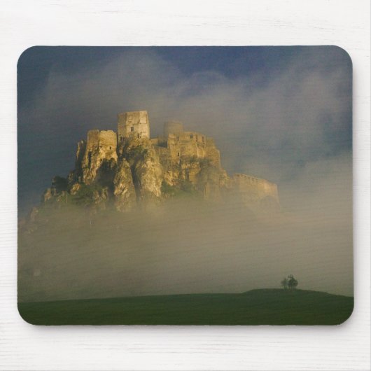 Spissky hrad in neist, Slowakei 2 Mousepad (Vorne)