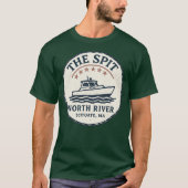 Spit North River Scituate, MA T-Shirt (Vorderseite)
