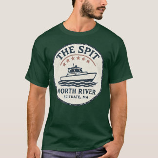 Spit North River Scituate, MA T-Shirt