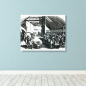 Spitalfields Soup Kitchen, 1867 Leinwanddruck (Insitu (Holzboden))