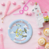 Spitfire 60th Blue Sky Paper Plate Pappteller (Party)