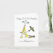 Spitfire A Birthday Card Karte (Vorderseite)